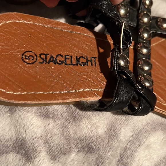 Stage light studded sandals made by stagelight size ‘5 - Picture 4 of 4